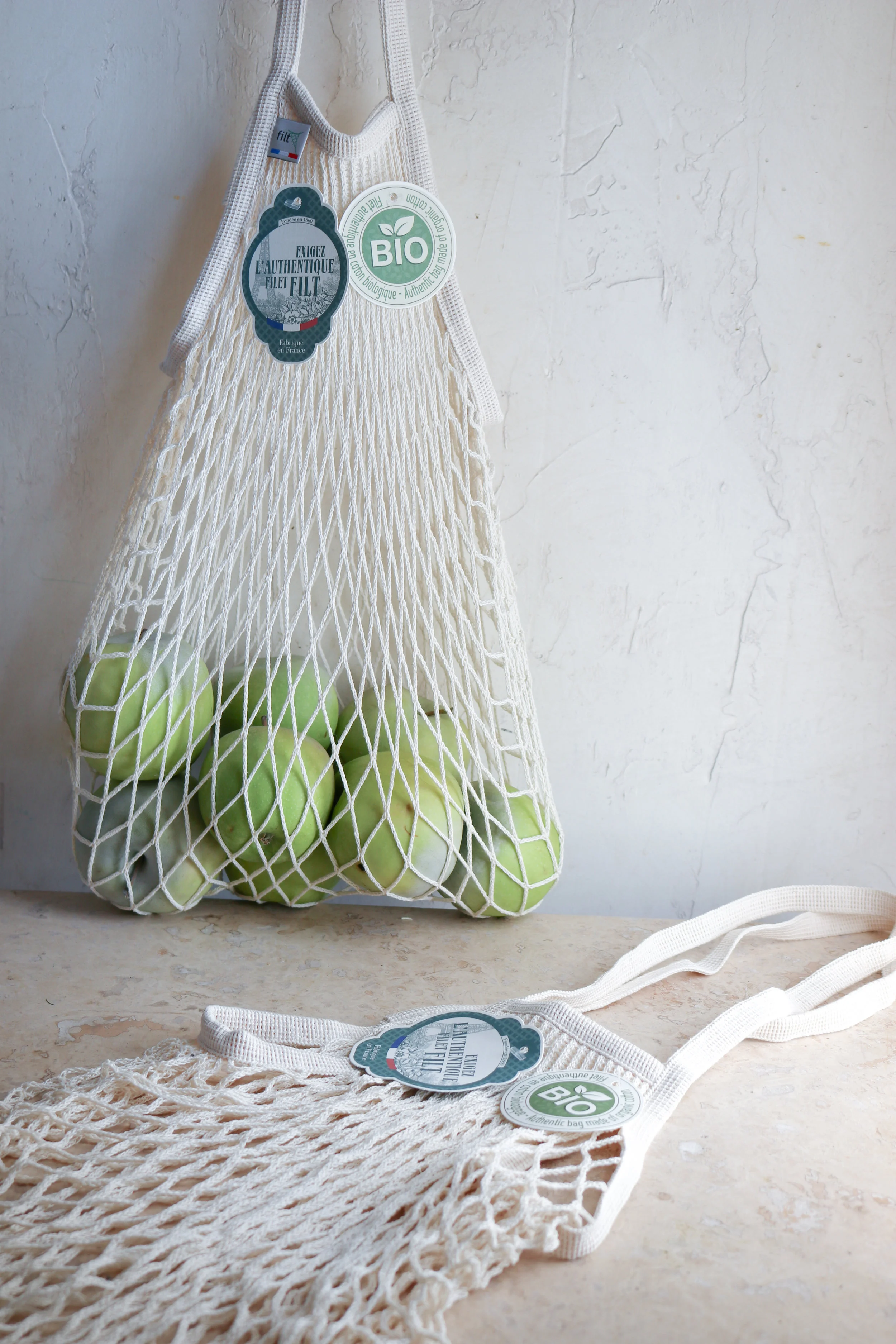 Cotton net tote bag sale